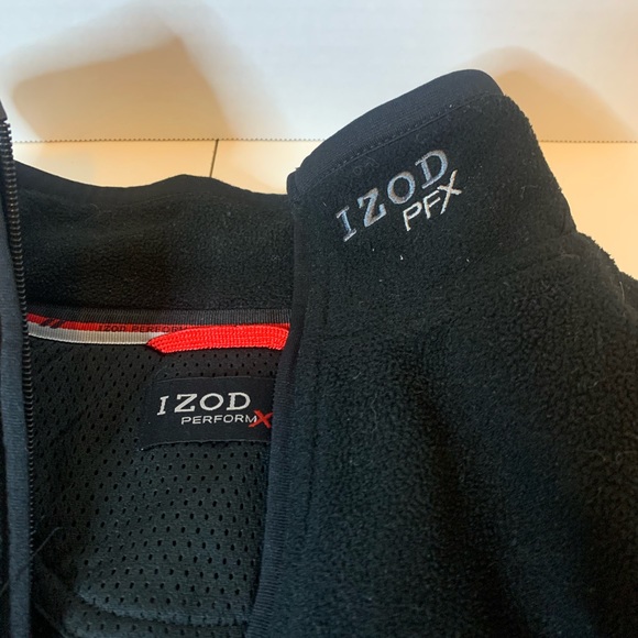 Izod PFX zip up fleece medium - Picture 5 of 6